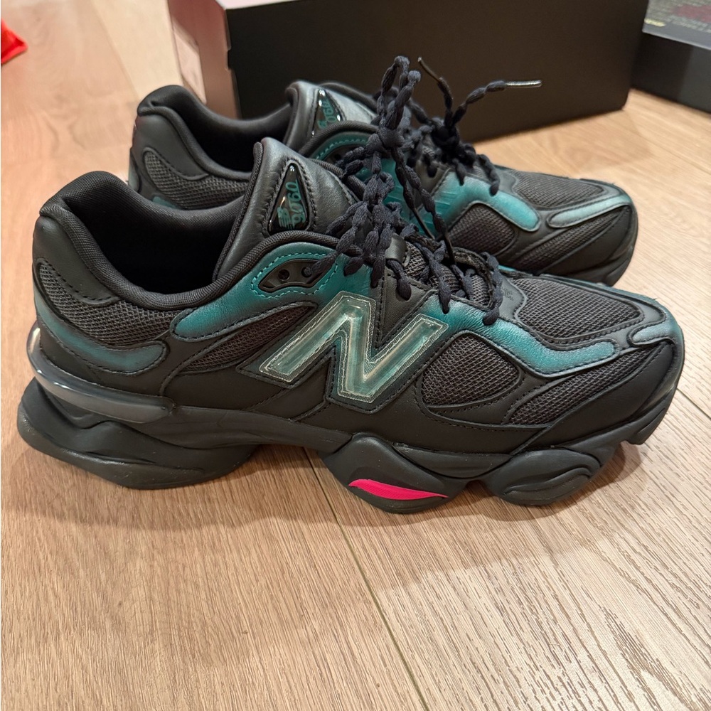 New Balance Mowalola Black Box with Multicolor Text